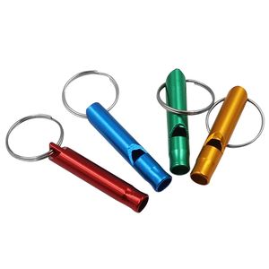 Pendentif porte-clés haut décibel survie en plein air sifflet d'urgence outil de Camping multifonction chiens sifflet d'entraînement pour animaux de compagnie - Product Image 5