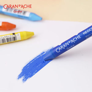 Juego de crayones lavables solubles en agua <span class=keywords><strong>CARAN</strong></span> D'ACHE NEOCOLOR II, 10 colores para arte profesional y pintura para estudiantes - Product Image 6