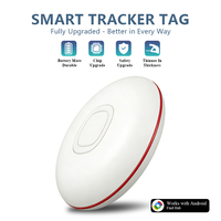 Rastreador de Plástico con Batería Reemplazable, Compatible con Google Finder, Etiqueta Inteligente para Llaves, Autos y Motocicletas con GPS
