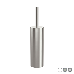 Soporte para escobilla de baño de acero inoxidable cepillado, 7.6 x 39.5 x 7.6 cm, de pie, minimalista, para baño de hotel - Product Image 1