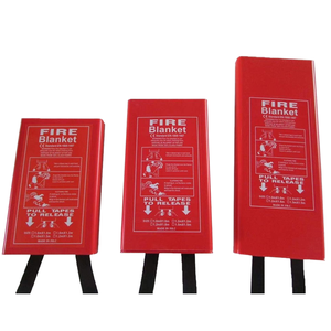 Пожарное одеяло En1869, 1,8*1,8 м, стекловолоконное кухонное автомобильное противопожарное одеяло для семьи - Product Image 1