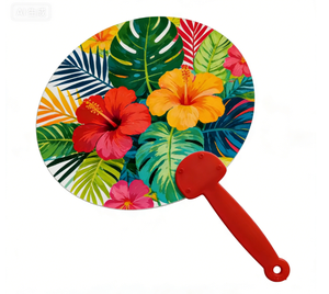 מניפת יד מתקפלת מפלסטיק לקידום מכירות של AI-MICH עם הדפס לוגו מותאם אישית, מתנה לאירועים ופרסום - Product Image 4