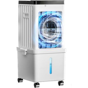 Refroidisseur d'air portable SimerSure 2,6 gallons 5000 Btu avec ventilateur humidificateur, unité de refroidissement sans fenêtre, blanc - Product Image 2
