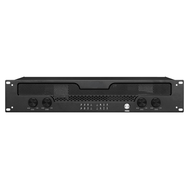 4 Channel Power Amplifier Class d 2U 800 Watts Digital Power Amplifier Professional Audio Sound Equipment Amplifier