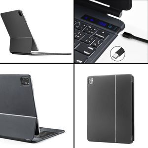 เคสคีย์บอร์ดแม่เหล็กแบบใหม่ รุ่น Hot Magic Keyboard Case สำหรับ Pro 11 2021 2020 2018 12.9 BT 3.0 พร้อมทัชแพด สำหรับ Air 4 - Product Image 5