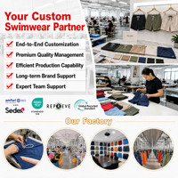 Trajes de Baño Personalizados para Hombre, Hechos con Tela Reciclada, Cintura Elástica con Cordón, Secado Rápido, Estampado de Puntos, Shorts de Playa para Natación y Surf