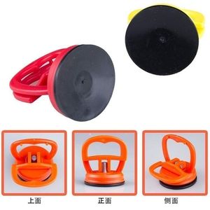 Handle Type Manual Suction <b>Cup</b> <b>Large</b> Black Orange For Bathroom Kitchen Renovation DIY Tool - Product Image 4