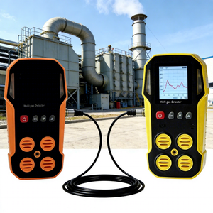 Détecteur de gaz combustible portable 4-en-1, analyseur multi-gaz pour les raffineries de pétrole et de gaz, les chantiers de construction - Product Image 3