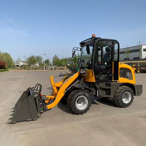 Бесплатная доставка мини-колесный погрузчик в различных спецификациях 1-3 тонны Землеройная техника 4x4 фронтальный погрузчик - Product Image 3