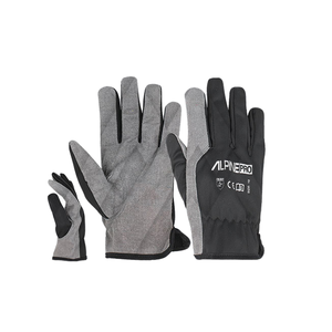 Gants de travail en cuir de vachette fendu de la meilleure performance Gants de travail anti-impact de sécurité industrielle pour la main - Product Image 1