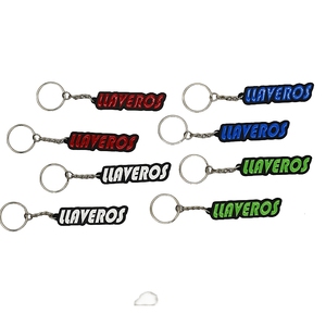 Llaveros de las emociones personalizado métal rock thé bande dessinée cadeau bricolage entreprise logo personnalisé chargeur de téléphone métal mot porte-clés - Product Image 1