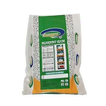 Sacs en plastique pour emballage de riz, sachets tissés en pp, de haute qualité, pour l'emballage de riz, 25kg, 50kg, 10kg, pièces