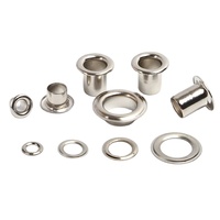Kit de passants métalliques de haute qualité en gros d'usine, œillets métalliques sur mesure et rondelles pour artisanat du cuir, sacs et bâches