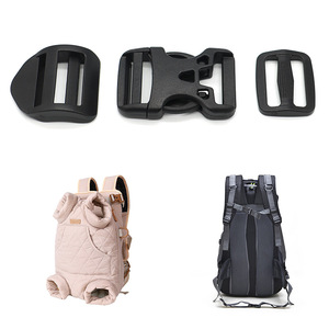 Boucle creuse en plastique Kjm A-265, attache rapide unidirectionnelle réglable pour sangle de sac extérieur, dégagement rapide à simple traction - Product Image 4