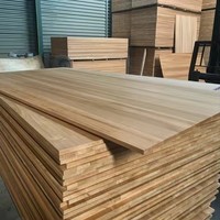 Carbonized Poplar Edge Glued Board Kiln Dried Anti Deformation Anti Insect Furniture Raw Material