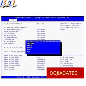 Adaptor Raid Card PCI-E 4.0 16X PCIE 3.0 X16 ke 4 * NGFF Key-<span class=keywords><strong>M</strong></span> 2230 2242 2260 2280 <span class=keywords><strong>M</strong></span>.2 NVME SSD Grosir Pabrik, Tersedia - Product Image 6