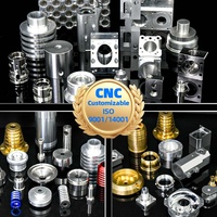 Pièces tournées CNC en alliage d'aluminium et acier inoxydable, composants usinés sur mesure, usinage de haute précision, fabricant