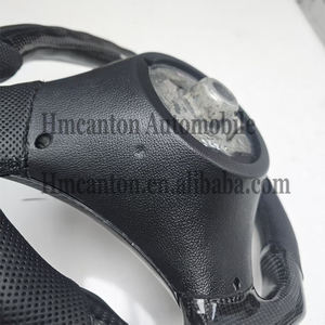 Volant sport M en cuir perforé et fibre de carbone avec LED, design le plus récent, pour BMW E90 E91 E92 E93 Série 3 - Product Image 5