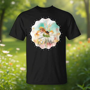 Let It <b>Bee</b> Women Cute Watercolour <b>Bee</b> <b>T</b>-<b>Shirt</b> - Product Image 3