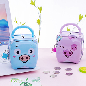 Cute Cartoon Piggy Bank Coin y Cash Money Box para ahorros y colección - Product Image 3