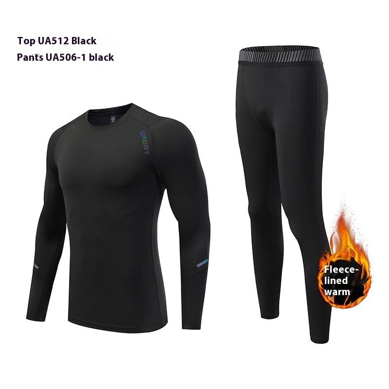 Haut noir UA512 + pantalon noir UA506-1
