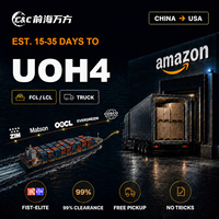 Agent d'expédition UOH4 FBA FTL LTL, Top 10 des transitaires, expédition de fret de Chine par mer DDP LCL FCL, 100% automatisé IT