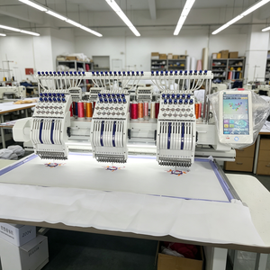 เครื่องปักคอ<span class=keywords><strong>ม</strong></span>พิวเตอร์เกรดเชิงพาณิชย์ประสิทธิภาพสูง <span class=keywords><strong>3</strong></span> หัว 12 เข็ม สำหรับปักห<span class=keywords><strong>ม</strong></span>วกและเสื้อผ้า - Product Image 2