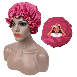 <span class=keywords><strong>Gorro</strong></span> de <span class=keywords><strong>Dormir</strong></span> de Seda Color Rosa Melocotón - Protege el Cabello de la Caída y los <span class=keywords><strong>Rizos</strong></span>, <span class=keywords><strong>Gorro</strong></span> Protector de Cabello con Estampado Moderno - Product Image 4