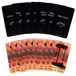 Jeu de cartes Oracle Divine Timing en gros, 56 cartes, Âme Sœur, Flamme Jumelle, Amour, Guérison Spirituelle, Jeu de cartes de tarot en papier écologique - Product Image 4