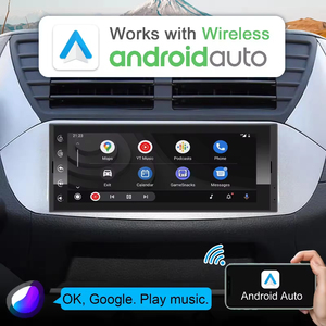 <span class=keywords><strong>Autoradio</strong></span> 1Din 6,9 pouces écran tactile Android stéréo CarPlay avec BT FM/AM/RDS Radio WiFi caméra de recul AHD - Product Image 2