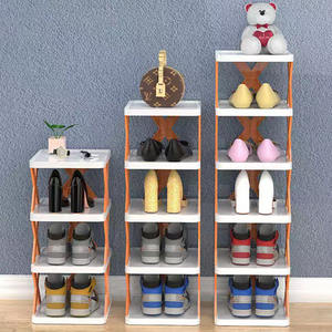 <span class=keywords><strong>ชั้น</strong></span><span class=keywords><strong>วาง</strong></span>รองเท้าพลาสติกใช้ในครัวเรือนชั้น<span class=keywords><strong>วาง</strong></span>รองเท้าแบบเรียบง่ายพื้นที่<span class=keywords><strong>แคบ</strong></span> - Product Image 6