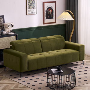 Sofá Cama Moderno en Forma de L, Plegable, de una Plaza, con Asiento Profundo, Relleno de Esponja de Látex de Alta Densidad, Ecológico, No Requiere Ensamblaje - Product Image 3