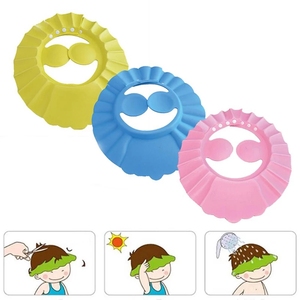 Bonnet pour shampooing pour les enfants, accessoire imperméable, réglable et sans danger, protège les oreilles de bébé, chapeau de <span class=keywords><strong>douche</strong></span> - Product Image 6