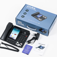 هاتف ذكي محمول 4G مع نقطة اتصال أندرويد مكتبية - شاشة QHD 5.5 بوصة، معالج عشاري النواة، شريحتي اتصال للمكالمات المرئية والترفيه