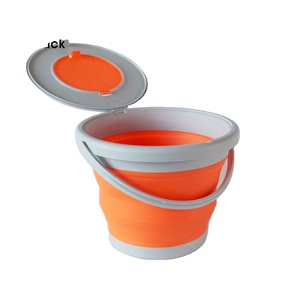 Seau de peinture en plastique imprimé couleur Capacité de 2 3 5 gallons Peinture carrée de qualité alimentaire Huile Alimentaire Essence 20L Huile Alimentaire Essence 5L - Product Image 2