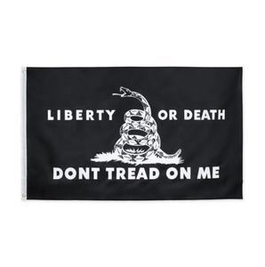 Barato 3x5 Fts Liberty Or <span class=keywords><strong>Death</strong></span> Gadsden Flag Dont Tread On <span class=keywords><strong>Me</strong></span> Flags - Product Image 1