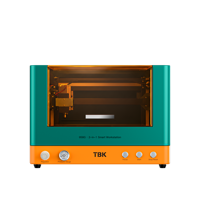 Station de travail 2-en-1 TBK958G avec laser bleu 8W et distributeur automatique 3 axes, mise à jour du modèle cloud via application pour la réparation du verre arrière des téléphones mobiles
