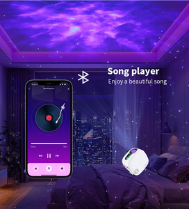 Yinzam ai điều khiển bằng giọng nói âm nhạc đại dương Aurora đầy sao đại dương chiếu, Led Laser ánh sáng ban đêm với điện thoại thông minh App <span class=keywords><strong>Wifi</strong></span> Alexa kiểm soát - Product Image 2