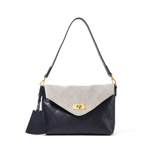 2026 New Autumn Suede Split Leather Tote Bag <b>Quilted</b> Work Commuting Bag Spacious Shoulder Crossbody <b>Handbag</b> Chic Style <b>Handbag</b> - Product Image 6