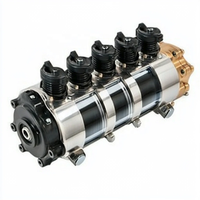 Pompe à carter sec en acier inoxydable sur mesure, usinée CNC, pour moteurs automobiles de course et haute performance