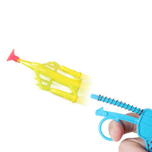 Vente chaude Soft Shell Éjection Puissance Catapulte Avion Pistolet Jouet Fusil De Chasse Accepter Bonbons Tube Paquet - Product Image 1