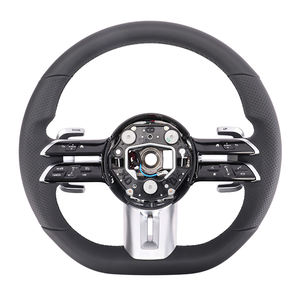 Volant en cuir OEM pour <span class=keywords><strong>Mercedes</strong></span> Benz AMG W176 W177 W203 W212 C118 C190 <span class=keywords><strong>GLA</strong></span> X156 - Product Image 1