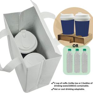 Custom High Quality Food Delivery Non Woven Insulated Cooler Bag Reusable Keep Food Warm Drink Cool Insulated Bags - Product Image 1