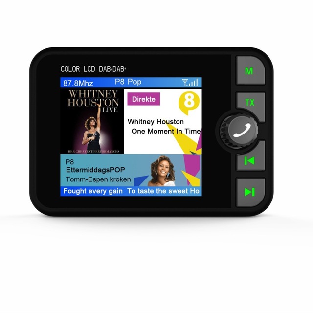 European Version Portable DAB-C6 Car Stereo Radio New Model USB DAB+ Digital Broadcast Touch Screen Popular for Corolla