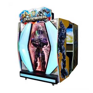 เครื่องเกมอาร์เคดวิดีโอในร่มแบบหยอดเหรียญสำหรับผู้เล่น 2 คน สำหรับเกมยิงปืนจำลอง โครงสร้างโลหะ+อะคริลิก+พลาสติก - Product Image 3
