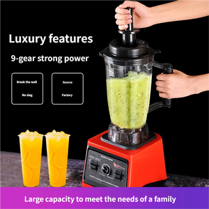 Heavy Duty High Speed Power 3000w 4500w Blender Silver Crest 2 Jar Blender for Home and Restaurant Use - Product Image 5