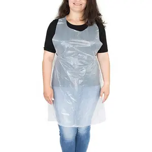 Disposable Plastic PE White Apron in Rolls