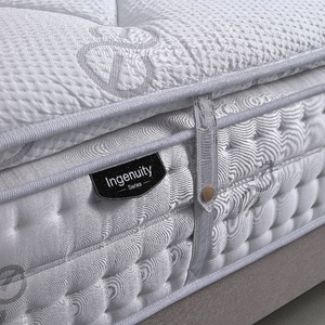 Sang Trọng Tay Tufted Thiết Kế 7 Khu Túi Mùa Xuân Nệm Cao Su Bọt Mềm Nệm - Product Image 4