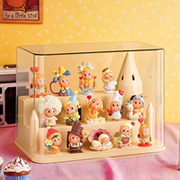 Boîte de présentation rectangulaire empilable en plastique transparent Star People pour figurines, avec couvercle anti-poussière, organisateur de rangement 13.5
