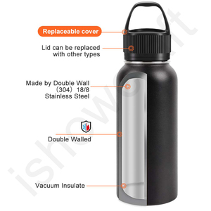 Custom 18/8 Stainless Steel Vacuum Tumbler 32oz BPA Free Vacuum <b>Flask</b> Double Walled Water Bottle for Gift - Product Image 5